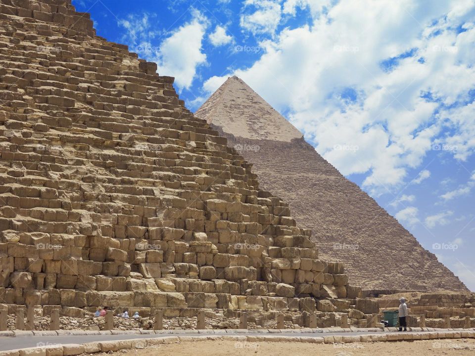 pirámides de giza en Egipto
