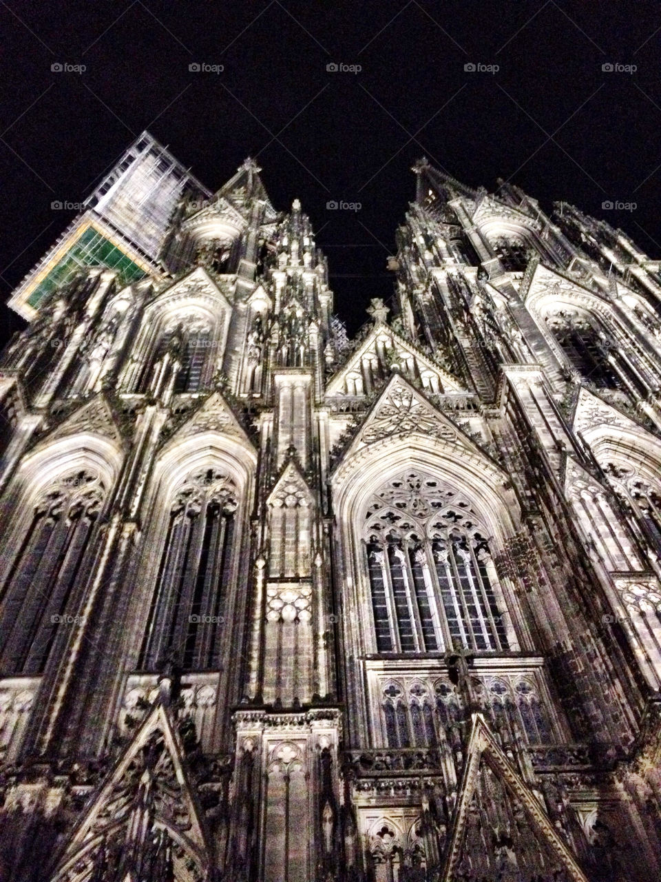 church night cathedral dom by dymling
