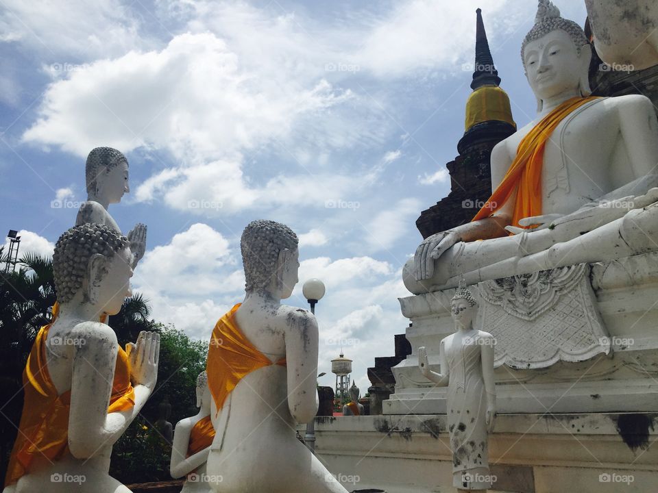 Thailand Buddha statues 