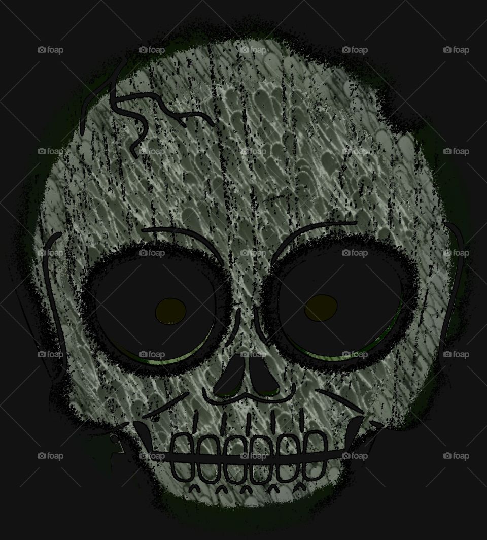 alien skull