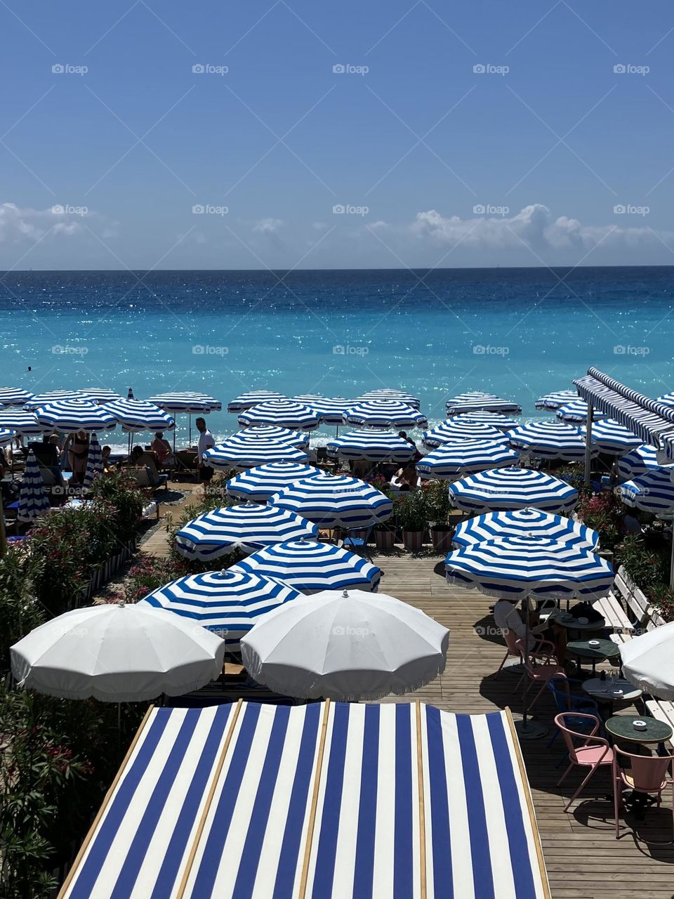 Summertime in blue tones 