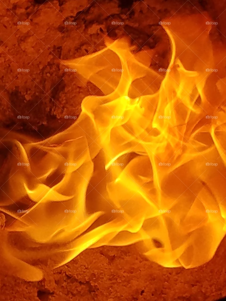 fire close up