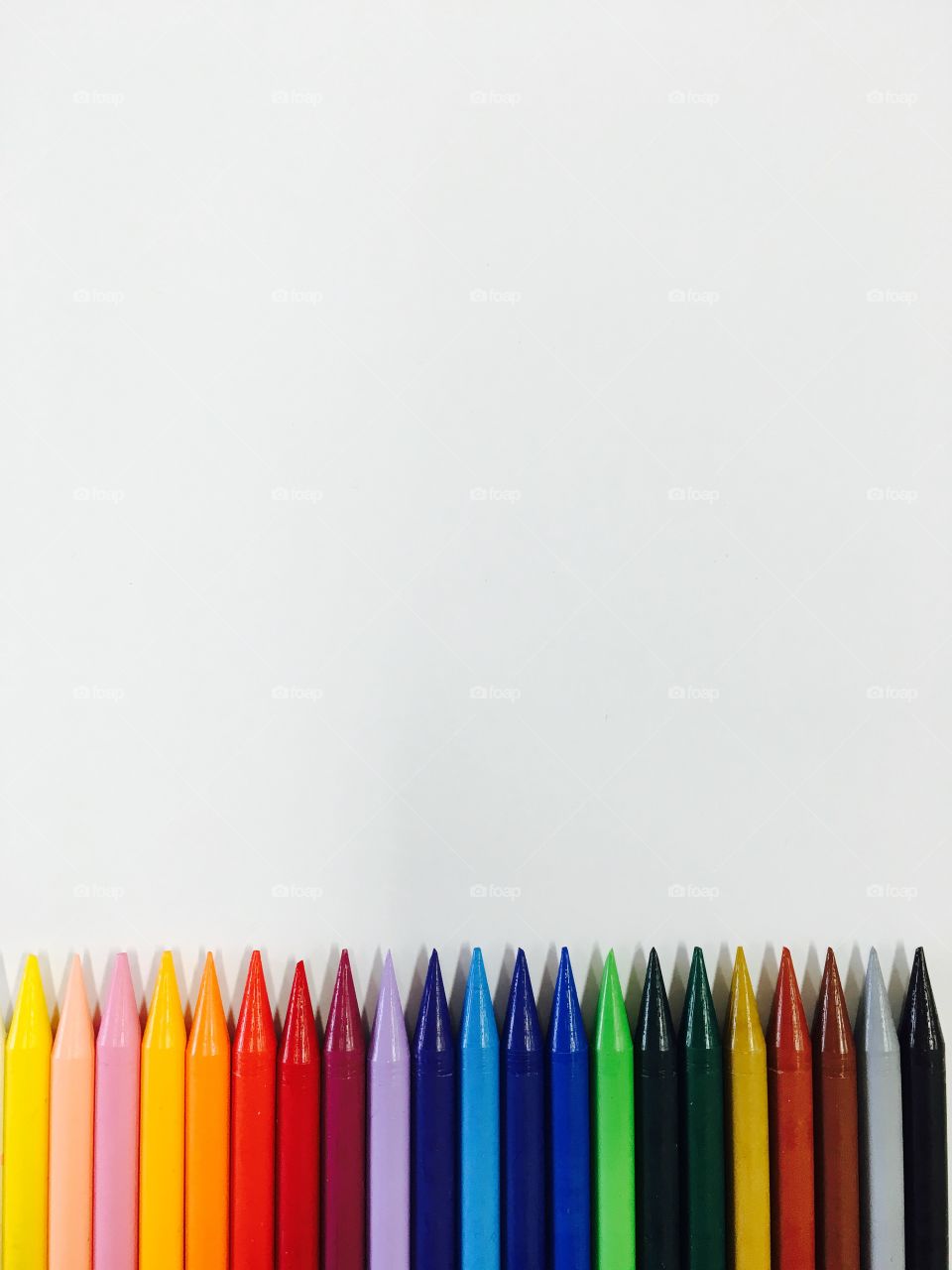 Crayons background theme. Would be great for school presentations, photo collages, posters etc...