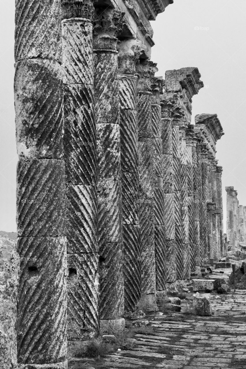 Ruins in Syria 