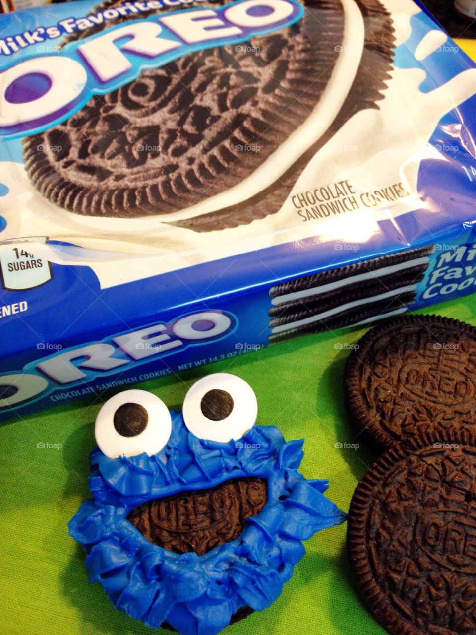 Oreo Cookie Monster 