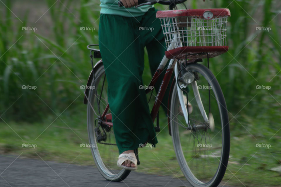 Go green by bicycle