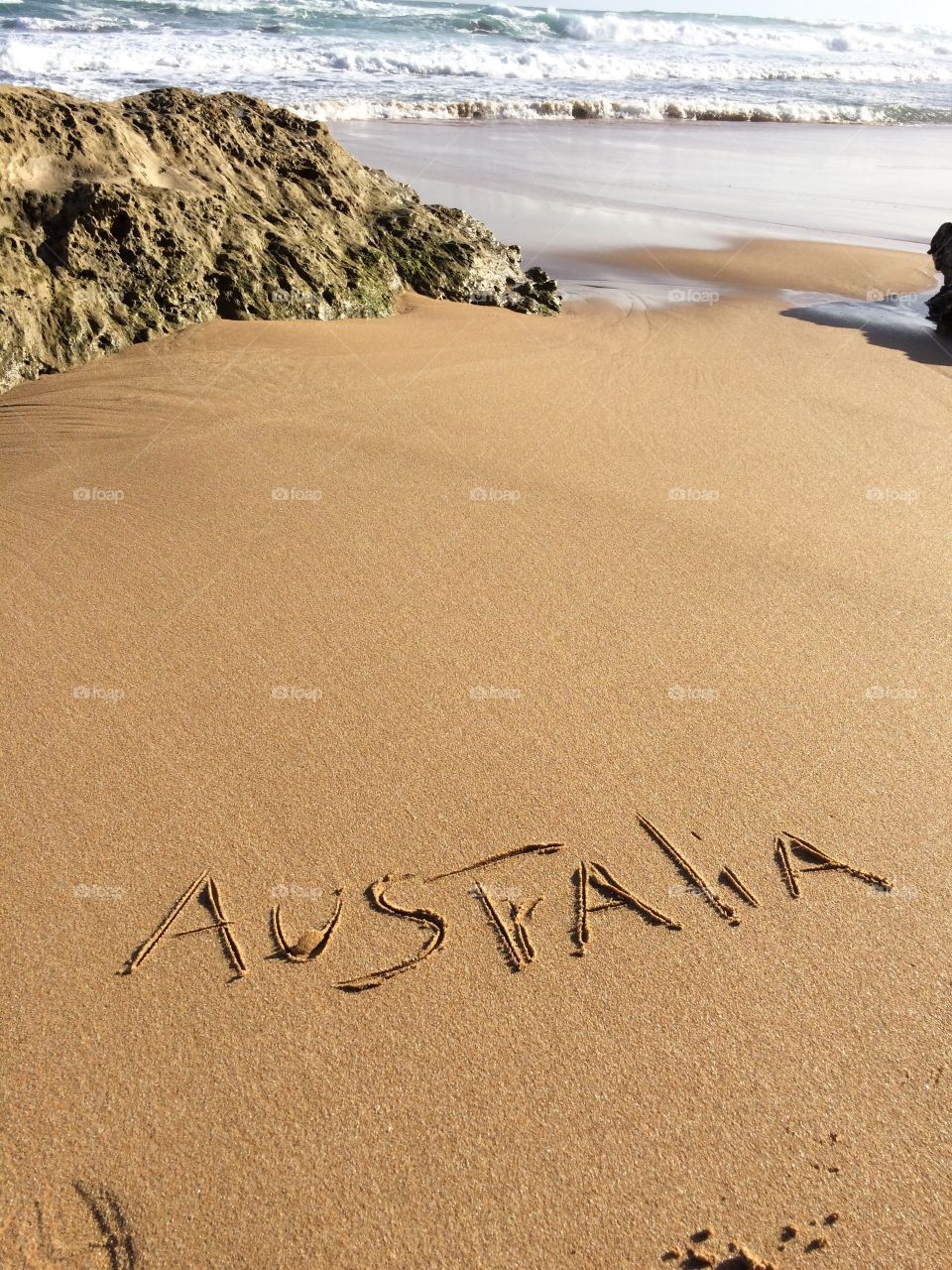 Australian beach 