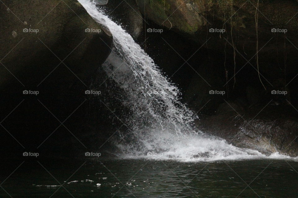 Waterfall in Teresopolis, Brazil 