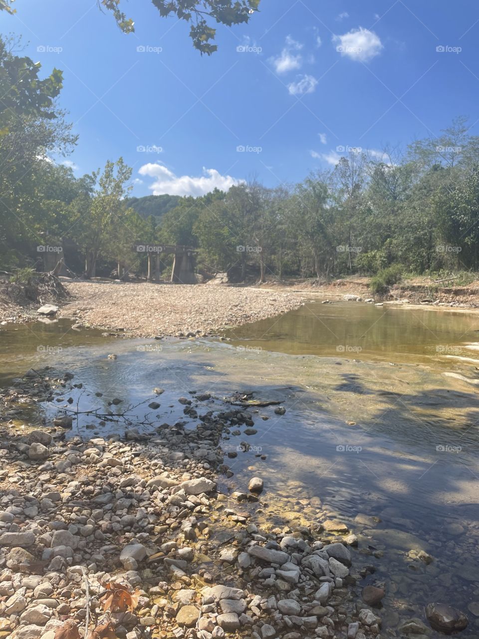 Quiet mountain creek