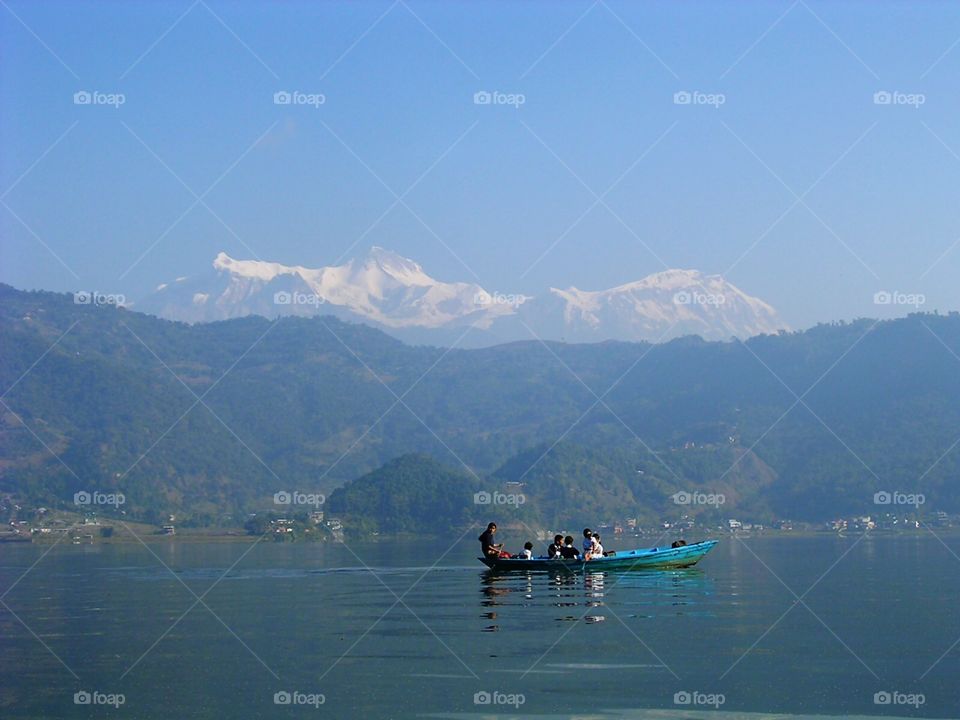 Himalayan school run. Nepal