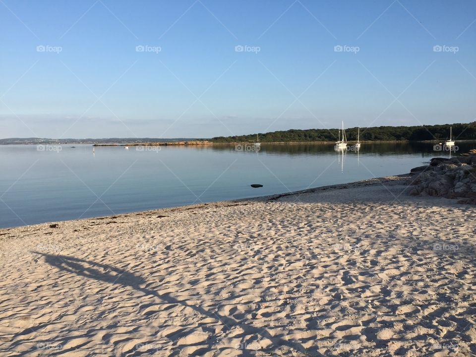 Beach at Hallands väderö