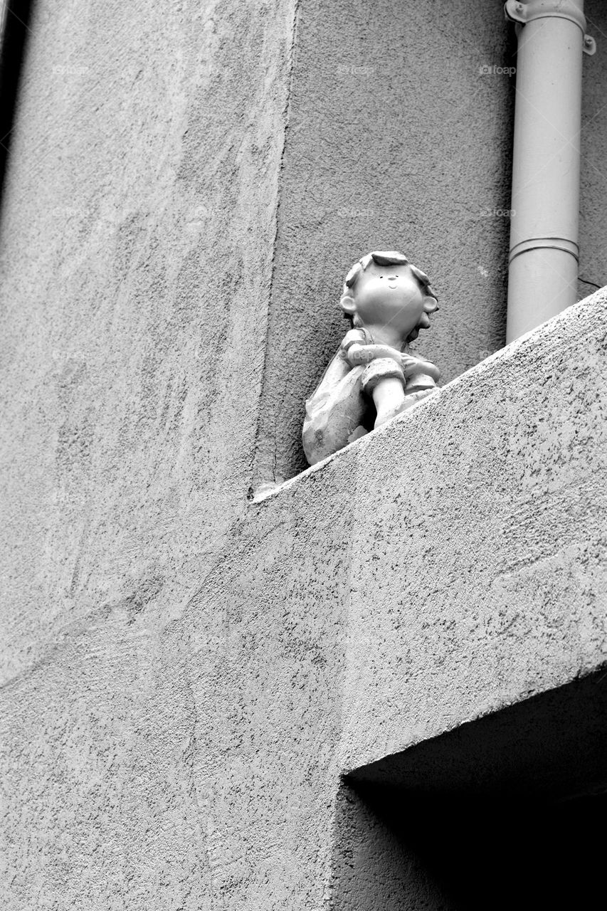 Petit bonhomme en pierre