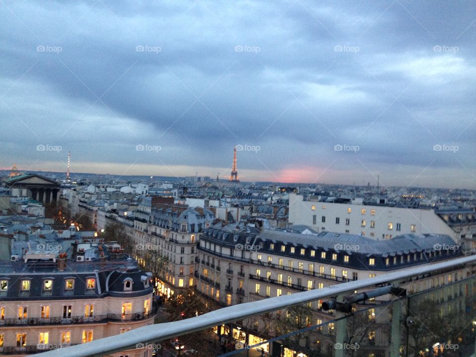 View over Paris 