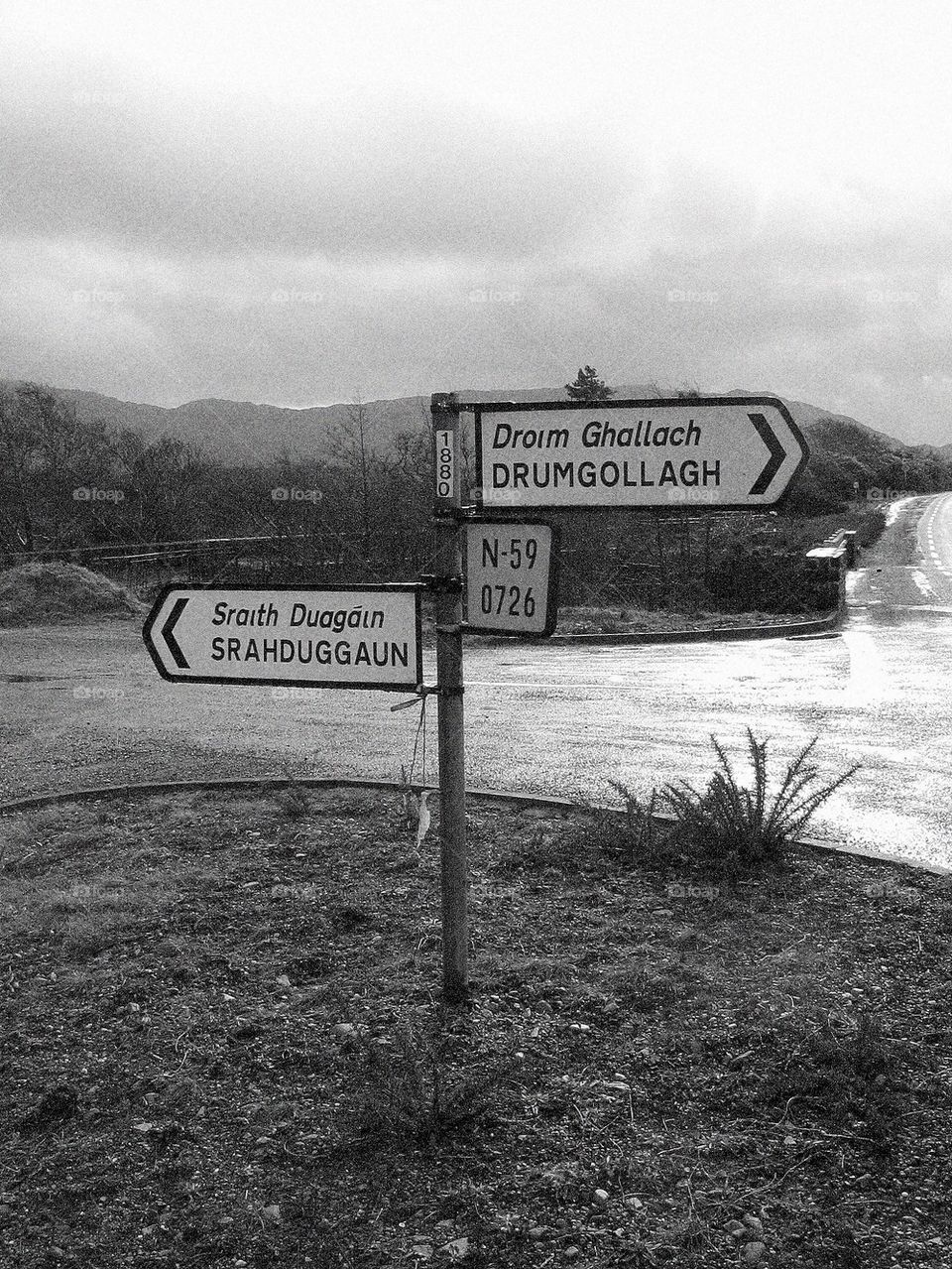 irish road signs