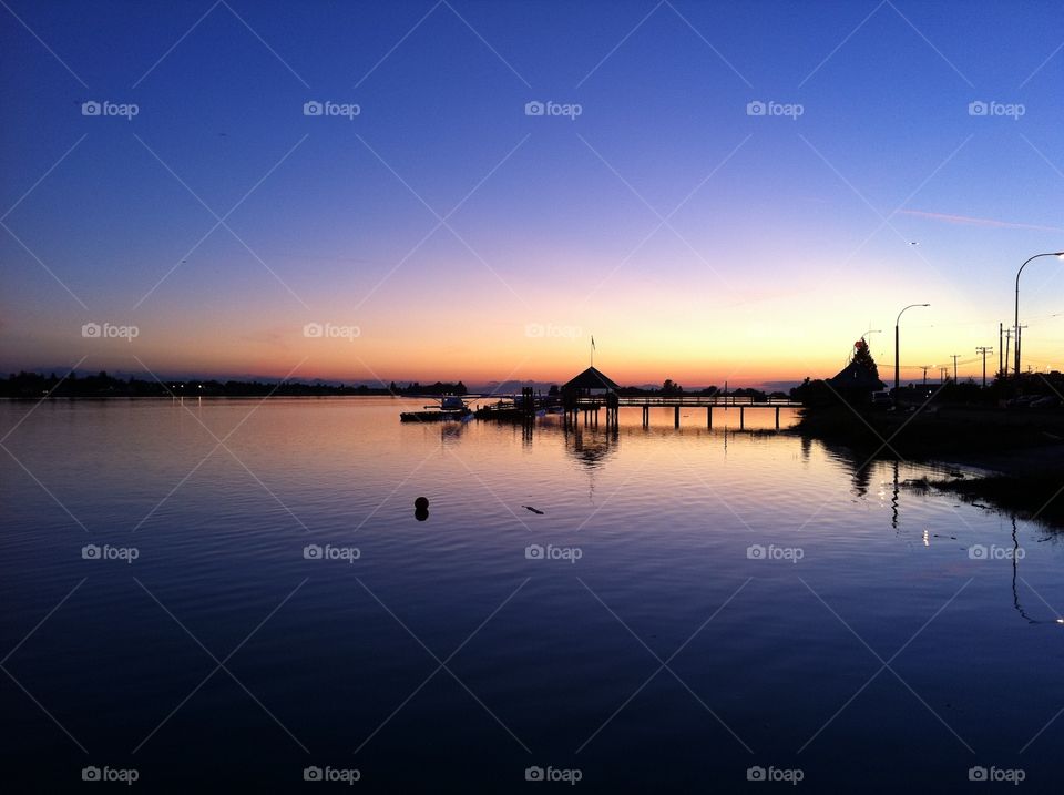 Sunset in Richmond BC 