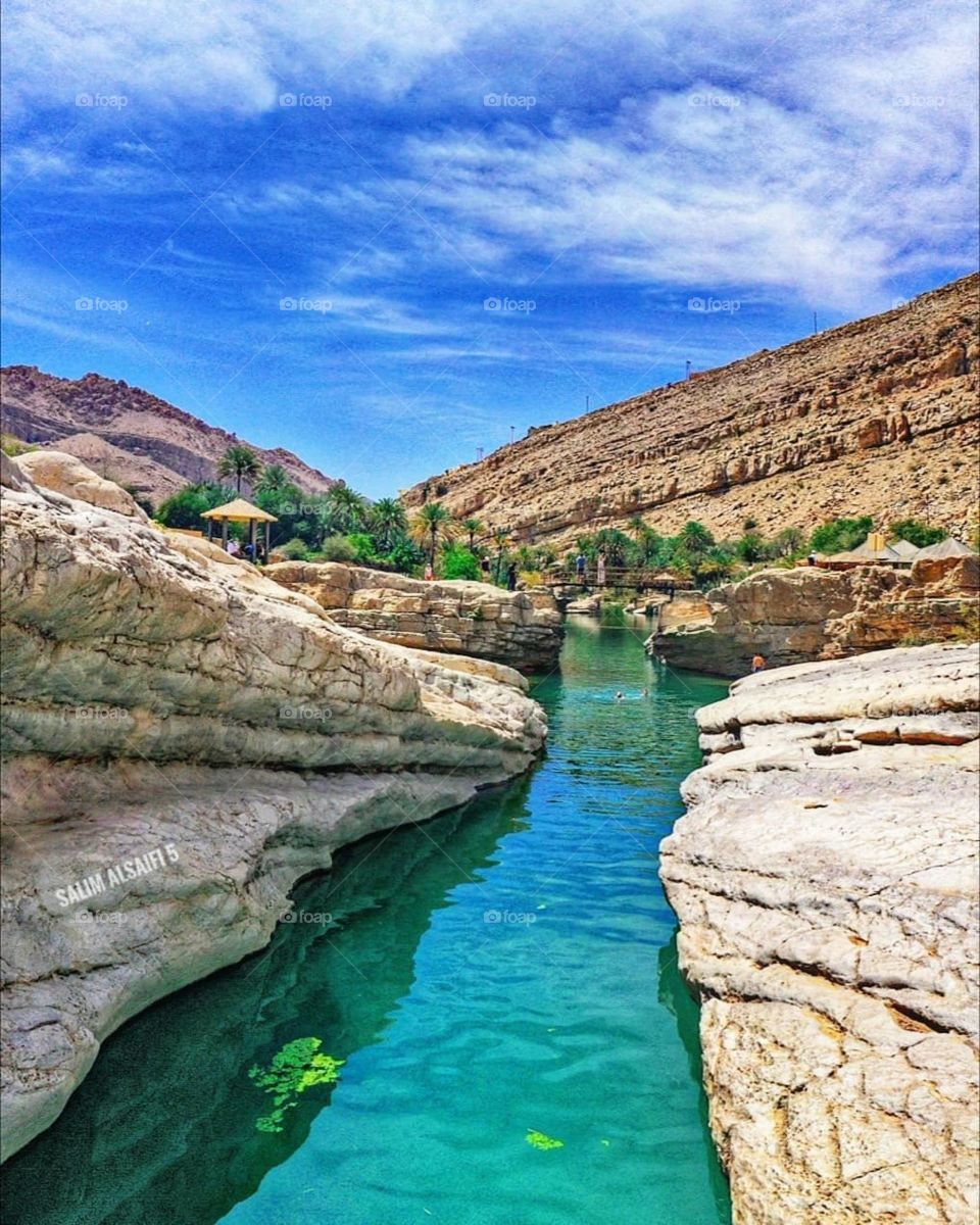 Valley in the mountain