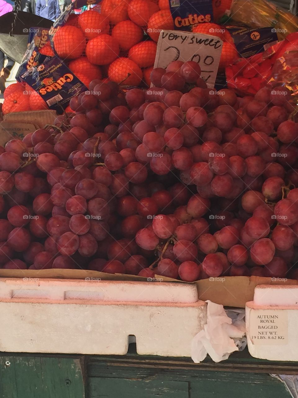Chinatown grapes
