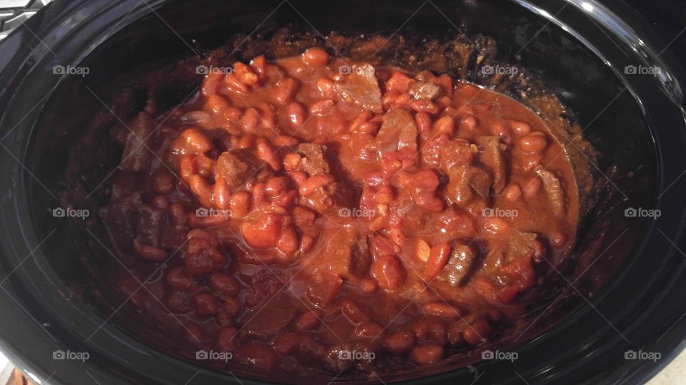 Slow Cooker Venison Chili