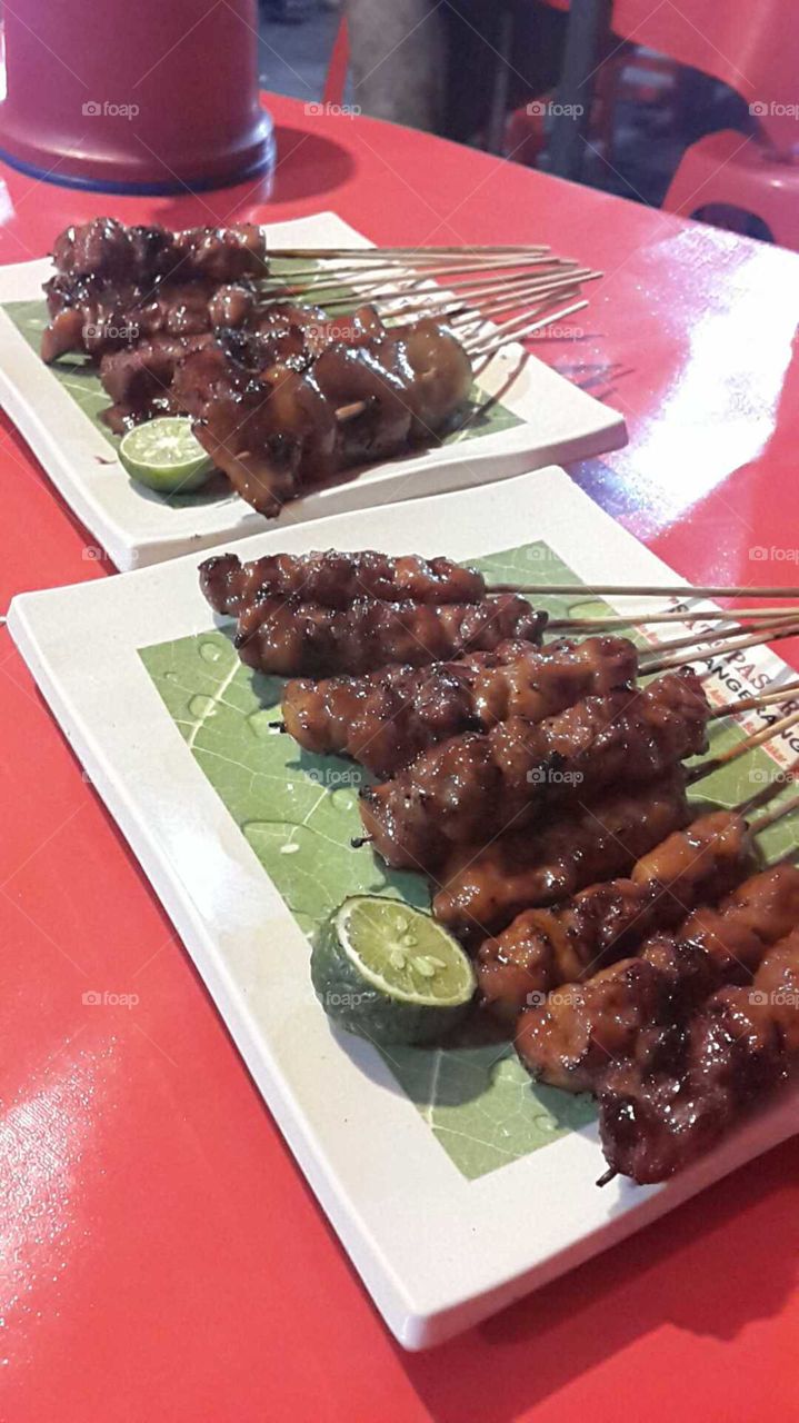 pork satay