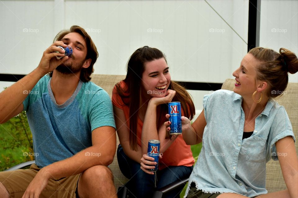 Enjoying some XL Energy