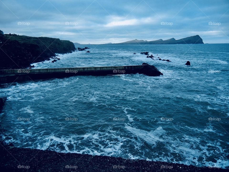 Wild irish sea