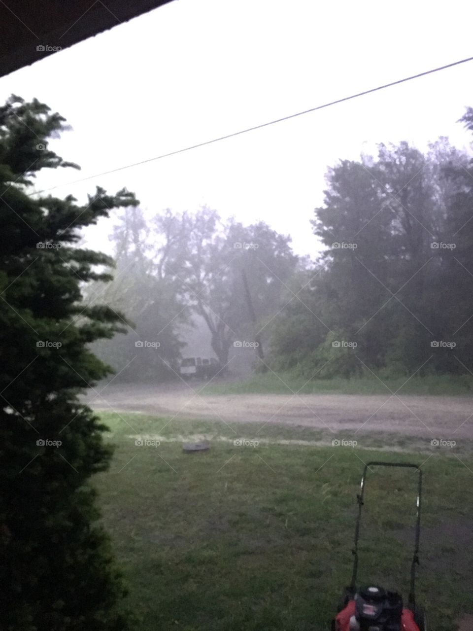 Midnight thunderstorms 