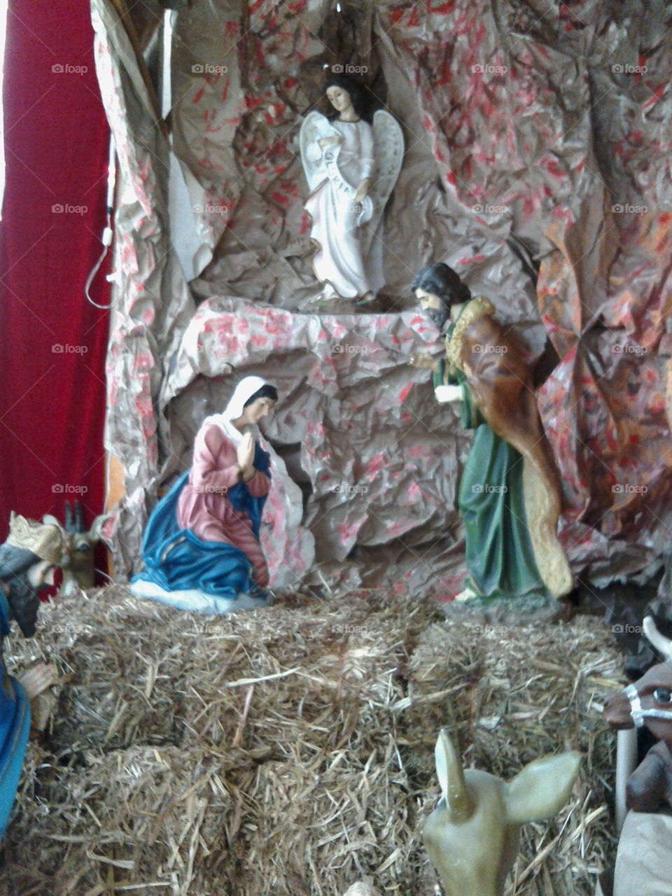 Birth (Jose and Maria before the arrival of the child Jesus)