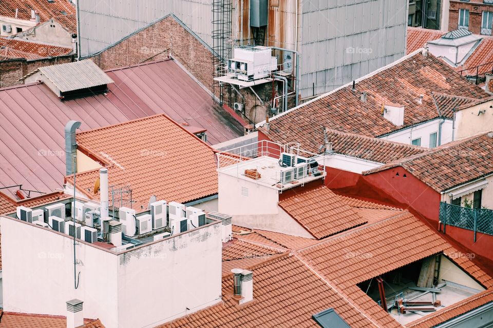 Rooftops in the city