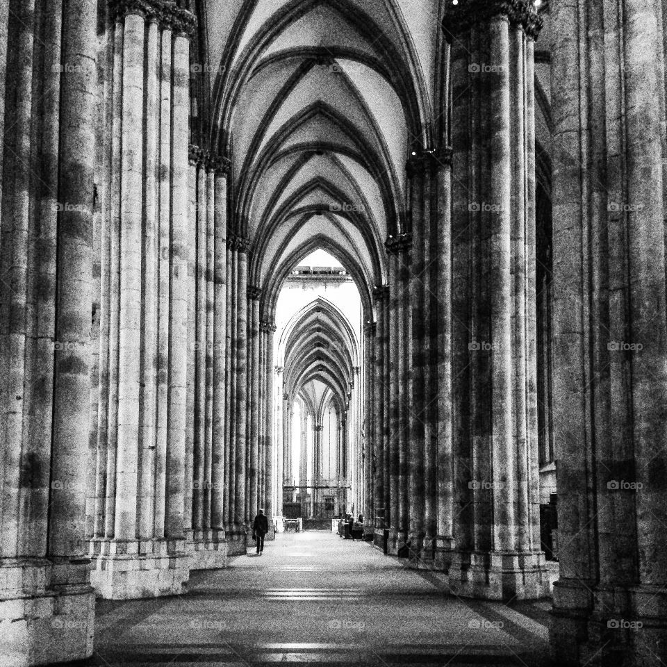 Kölner Dom. Cathedral in Cologne 