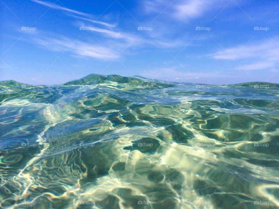 Close-up of baltic sea