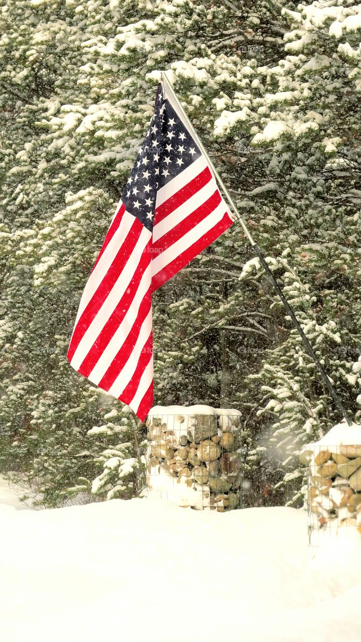 #Winter stories (Flag's contrast of Winter)