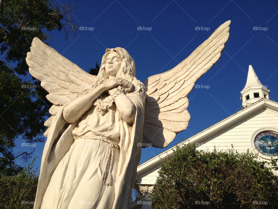 Angel statue
