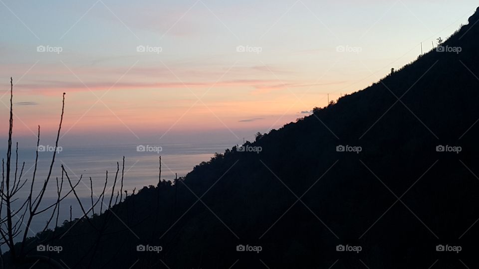 tramonto tenuta maddalena vietri sul mare italy. for information location  +393283293258 whatzap