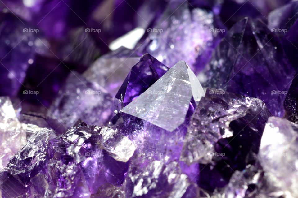 Purple stones