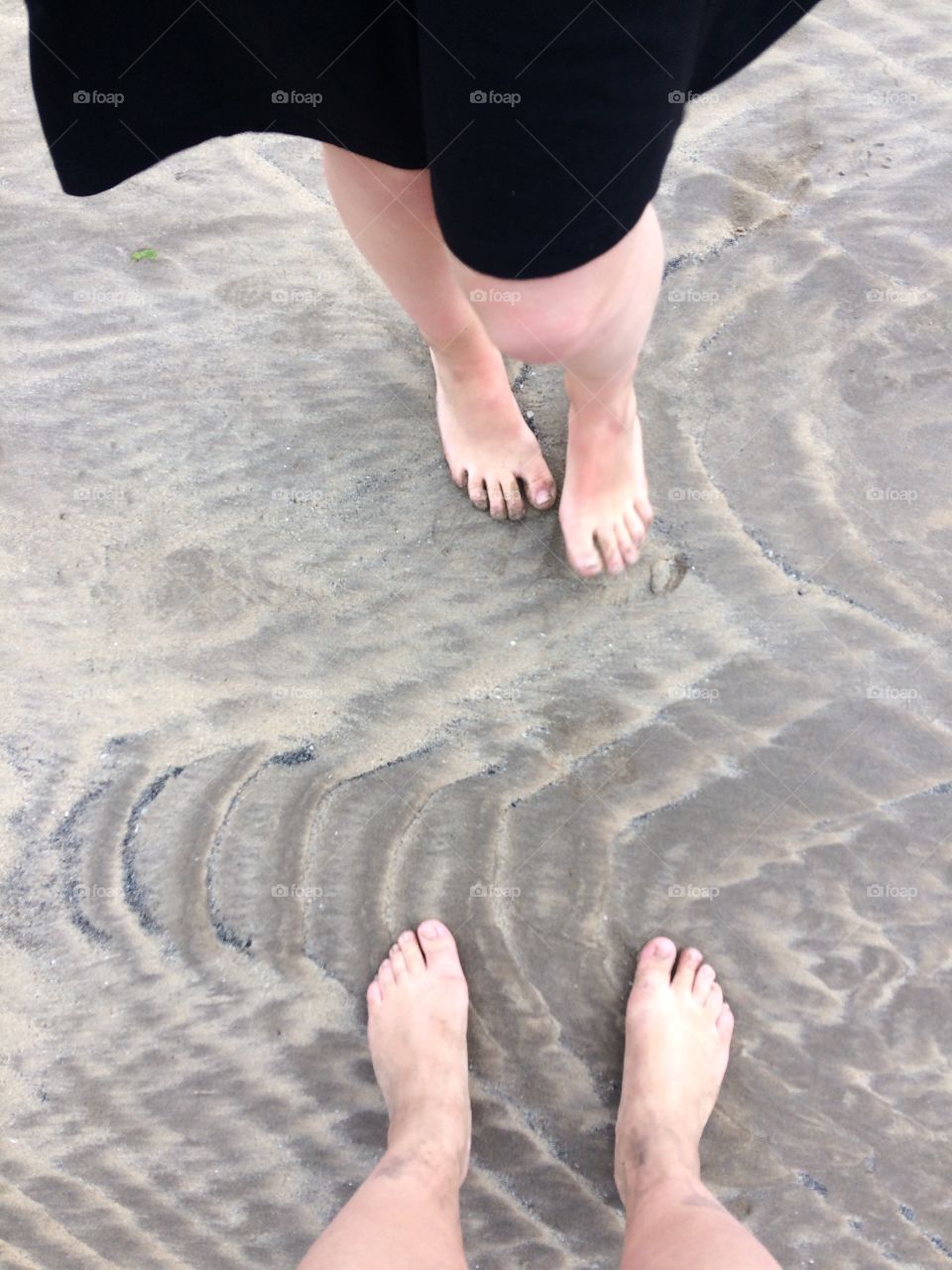 Beach feet