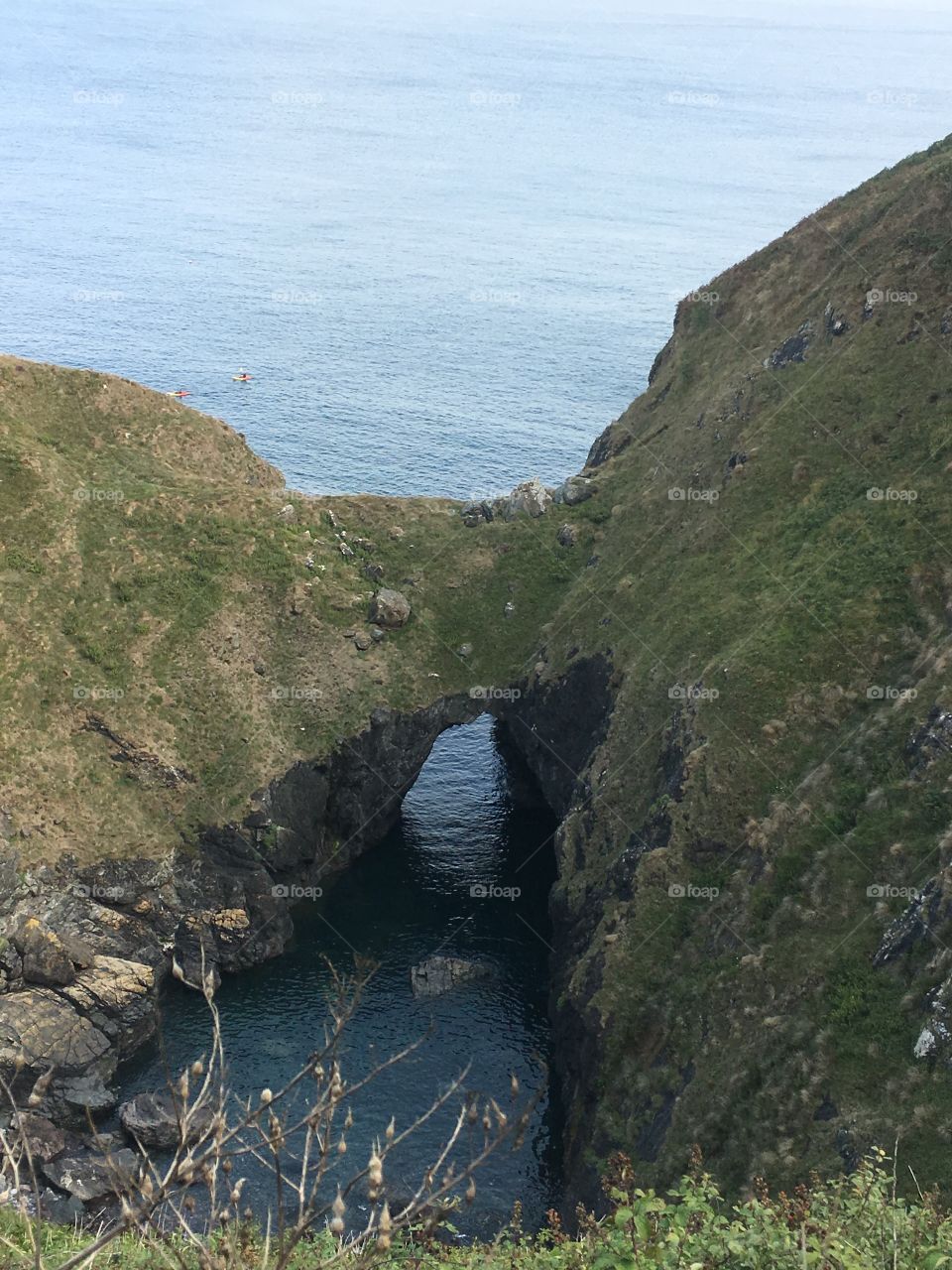 Devils Frying Pan, Cornwall