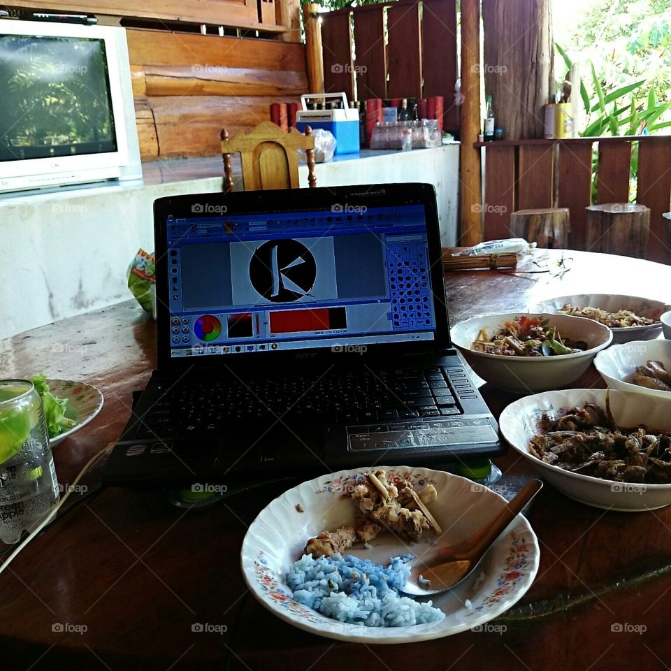 eating time freelancer. eating time freelancer, abstract