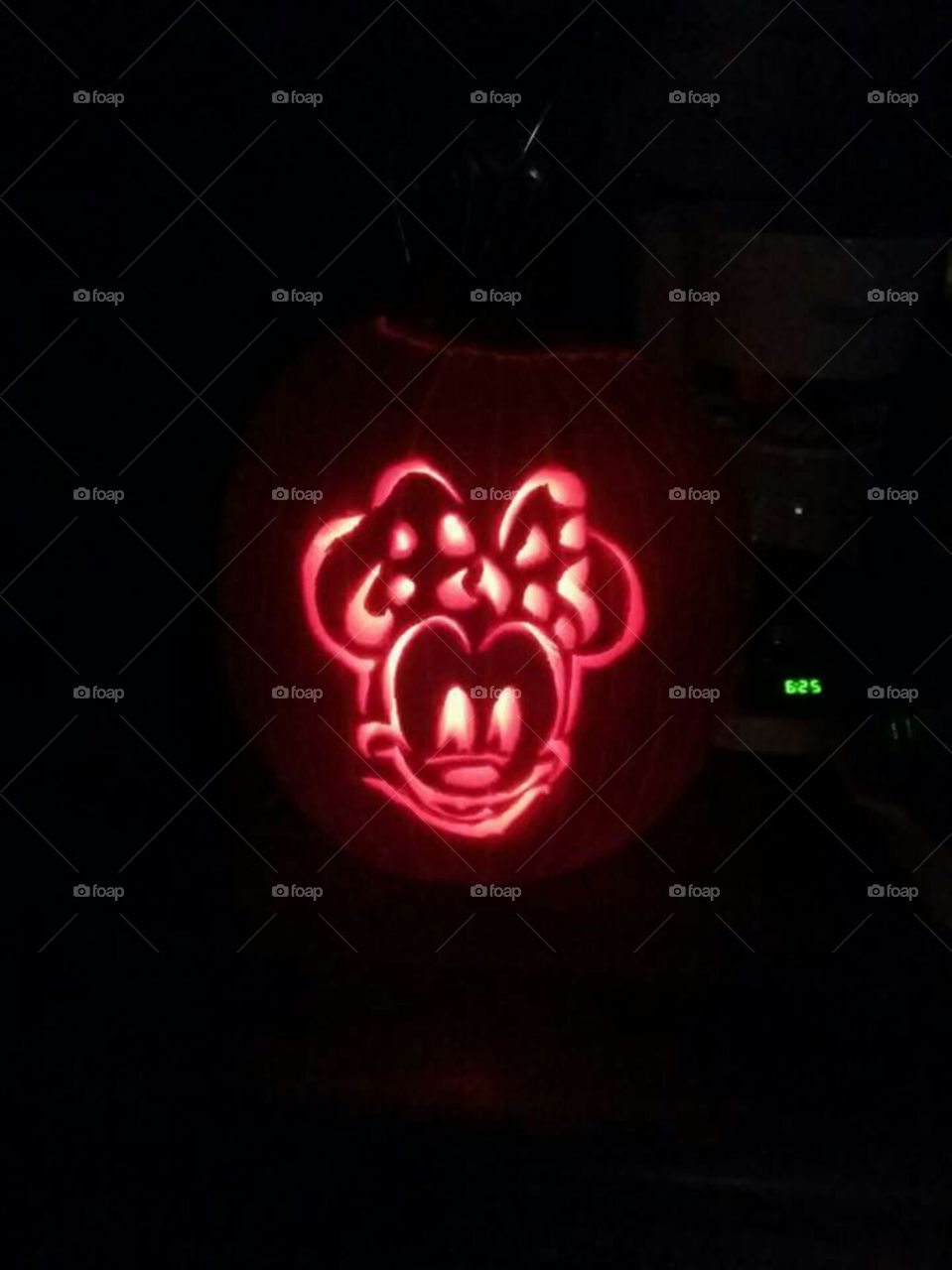 mini mouse pumpkin