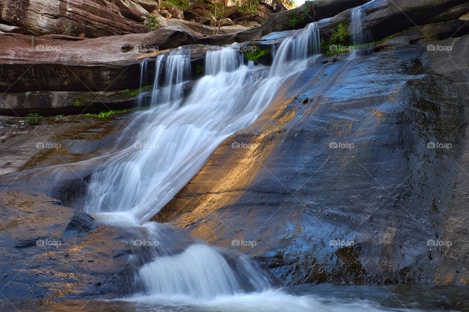 Beautiful waterfall.