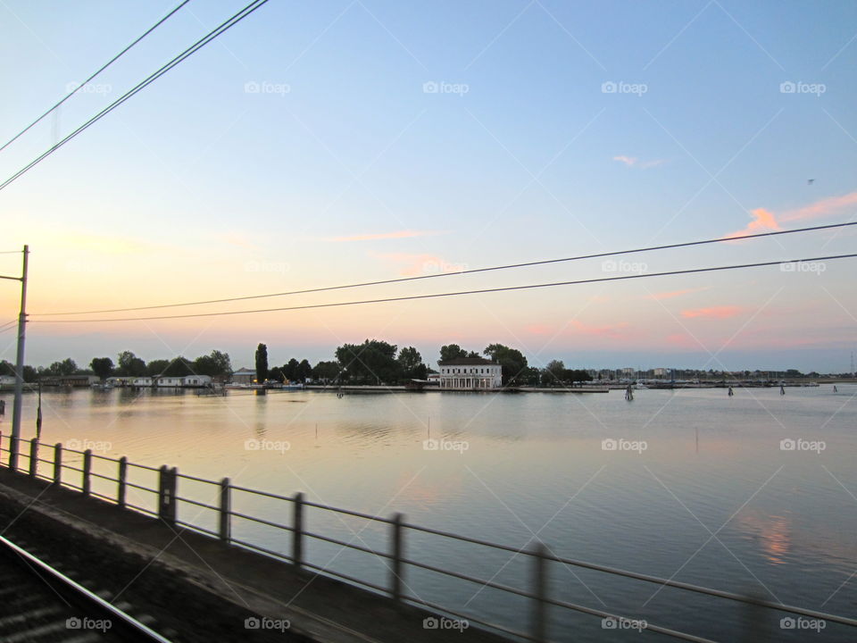 Bridge, Water, River, Sky, Travel