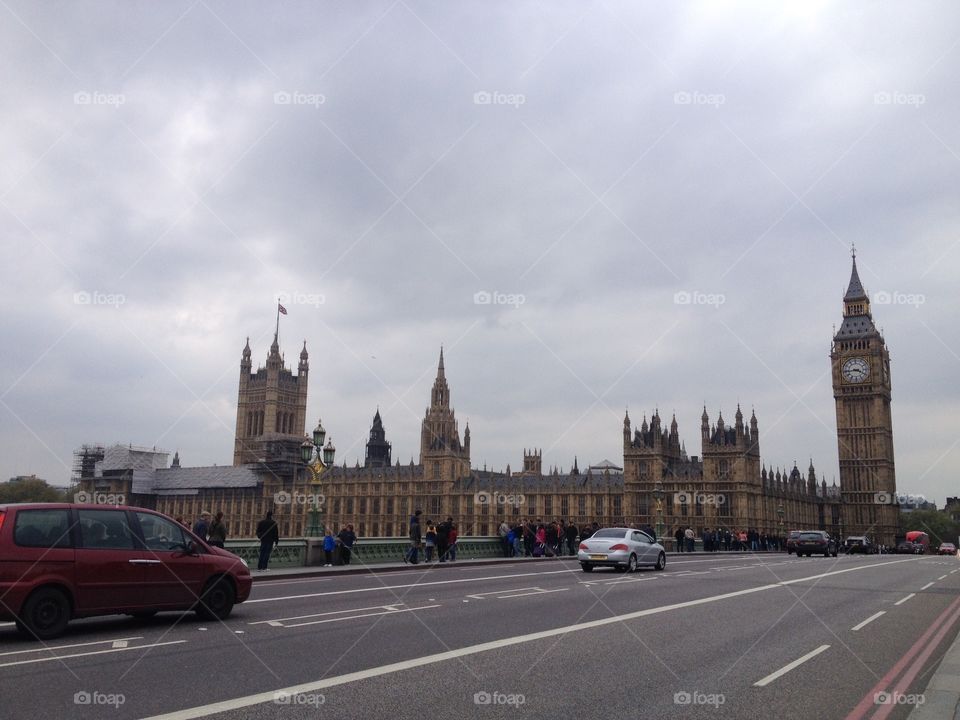 Westminister bridge. London, England. 
