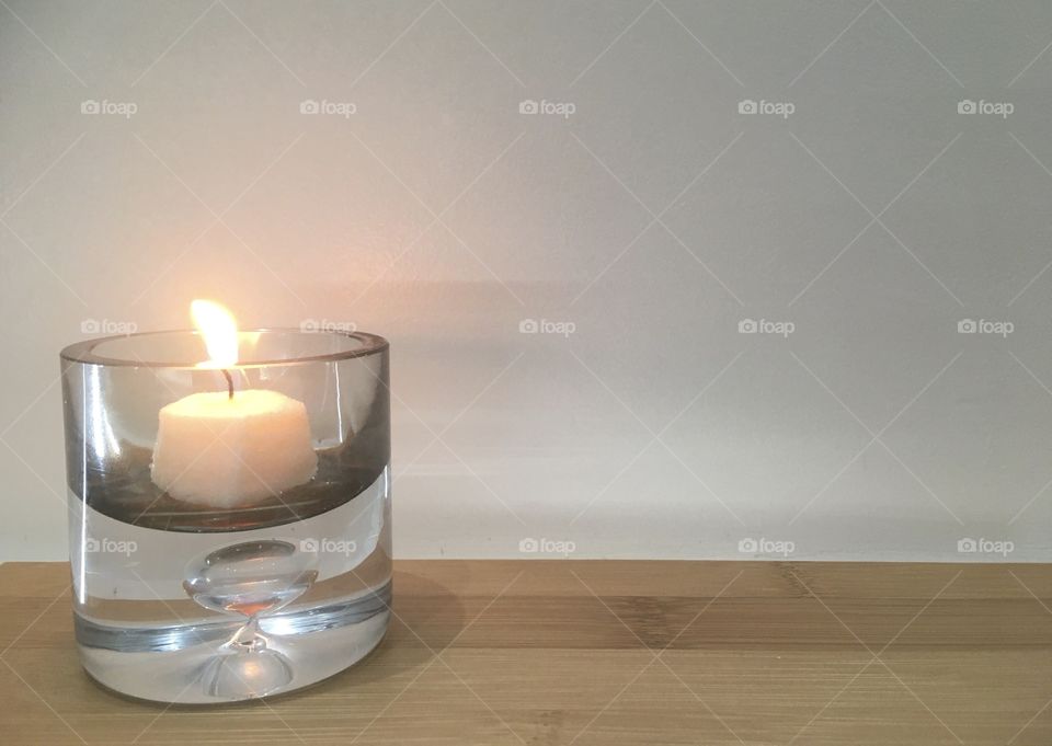 Candle light - peace and simplicity 