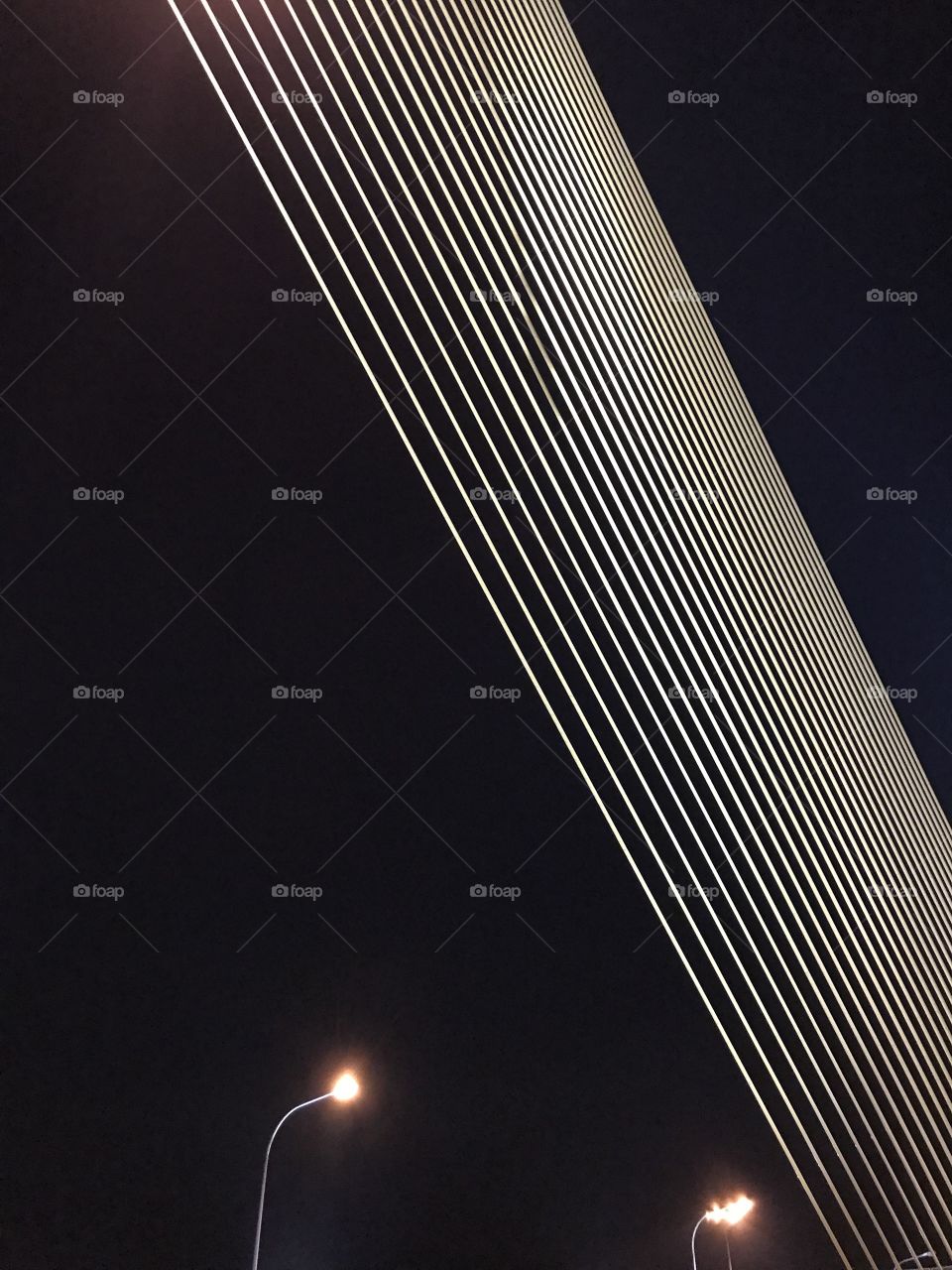 Abstract style on Rama VIII bridge