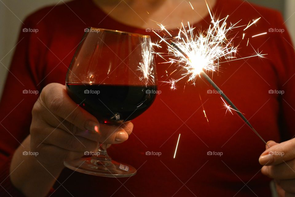 Wine, Celebration, Drink, Glass, Flame