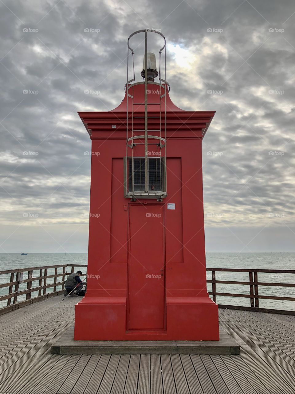 Beach lighthouse Lignano 