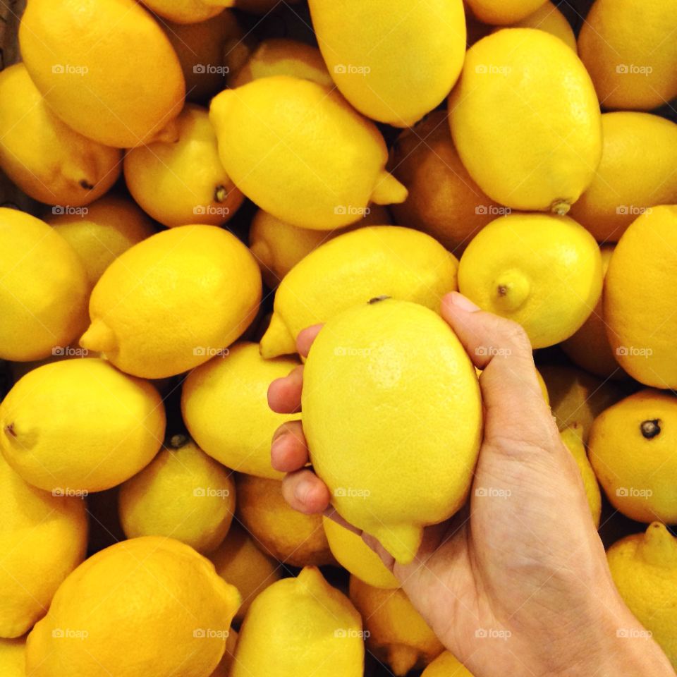 Abundance of lemon