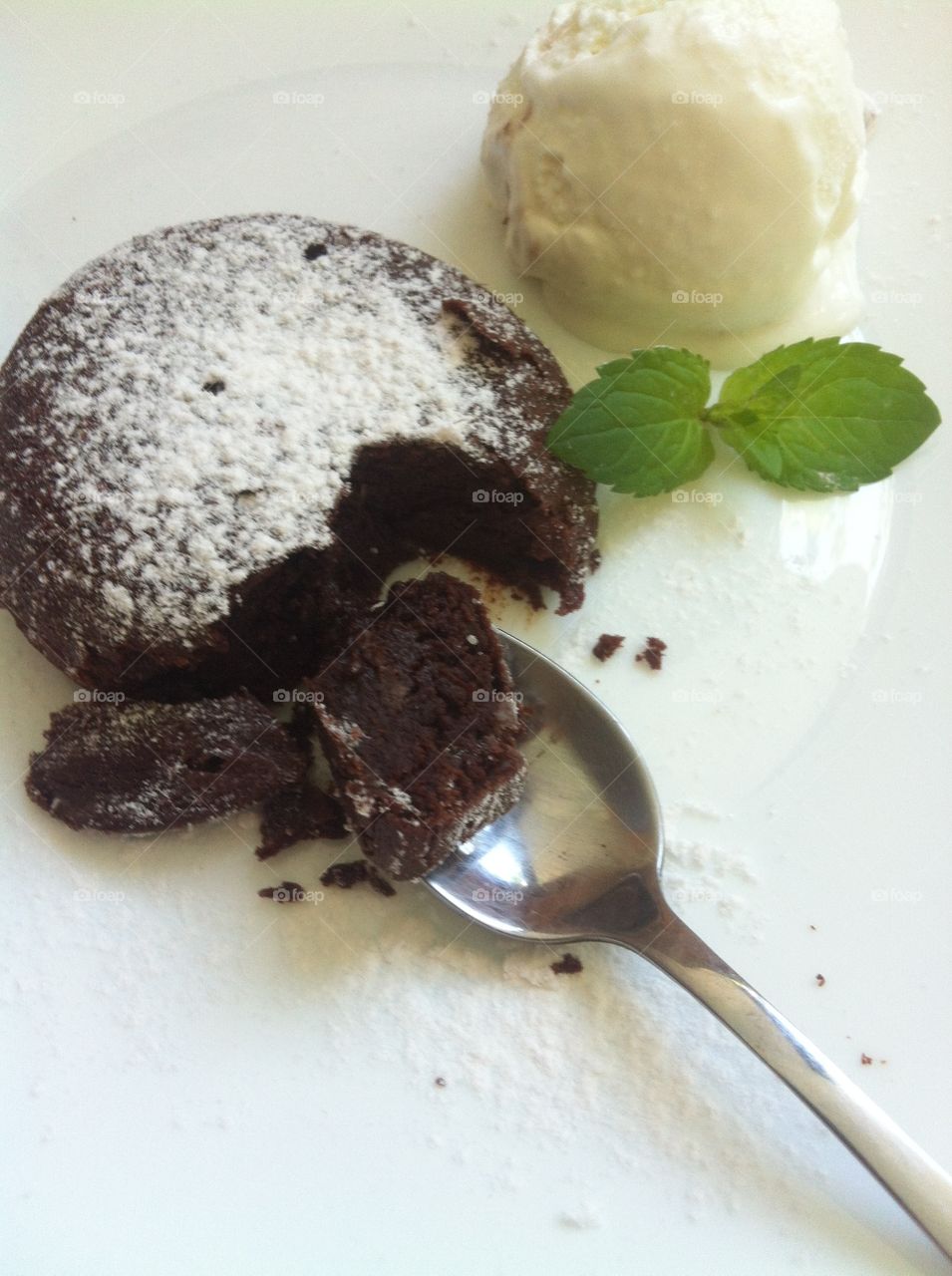 Chocolate soufflé 