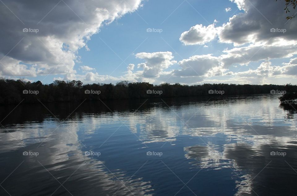 Where water meets sky 