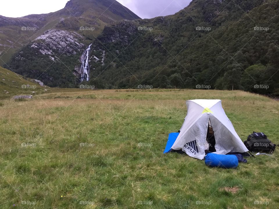 Camping in scotland