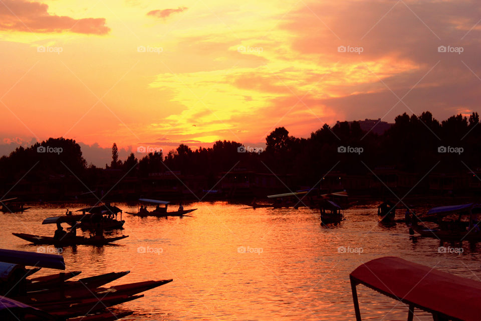 Kashmir Srinagar Dal lake